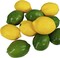 28 PCS Artificial Lemons and Limes, Fake Fruit Lemons Artificial Lifelike Simulation Lemon for Home House Kitchen Party Decoration